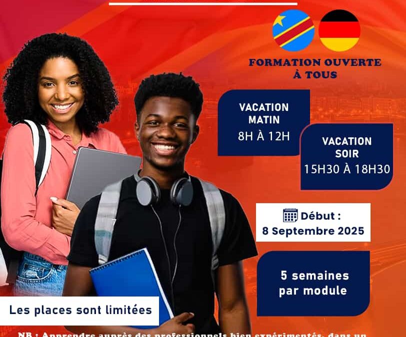 Pourquoi apprendre l’allemand à Kinshasa ? 5 raisons qui font la différence